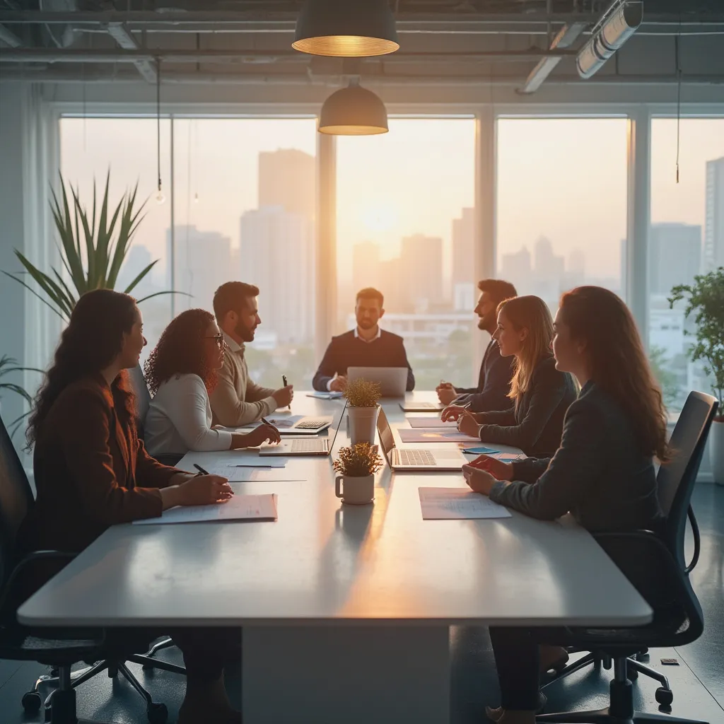Náš tým při workshopu o produktivitě